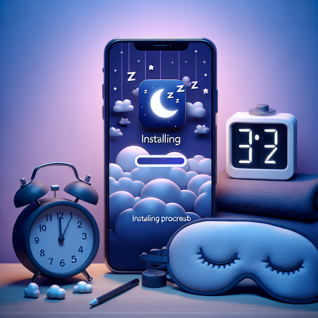 Installing a Sleep Tracking App