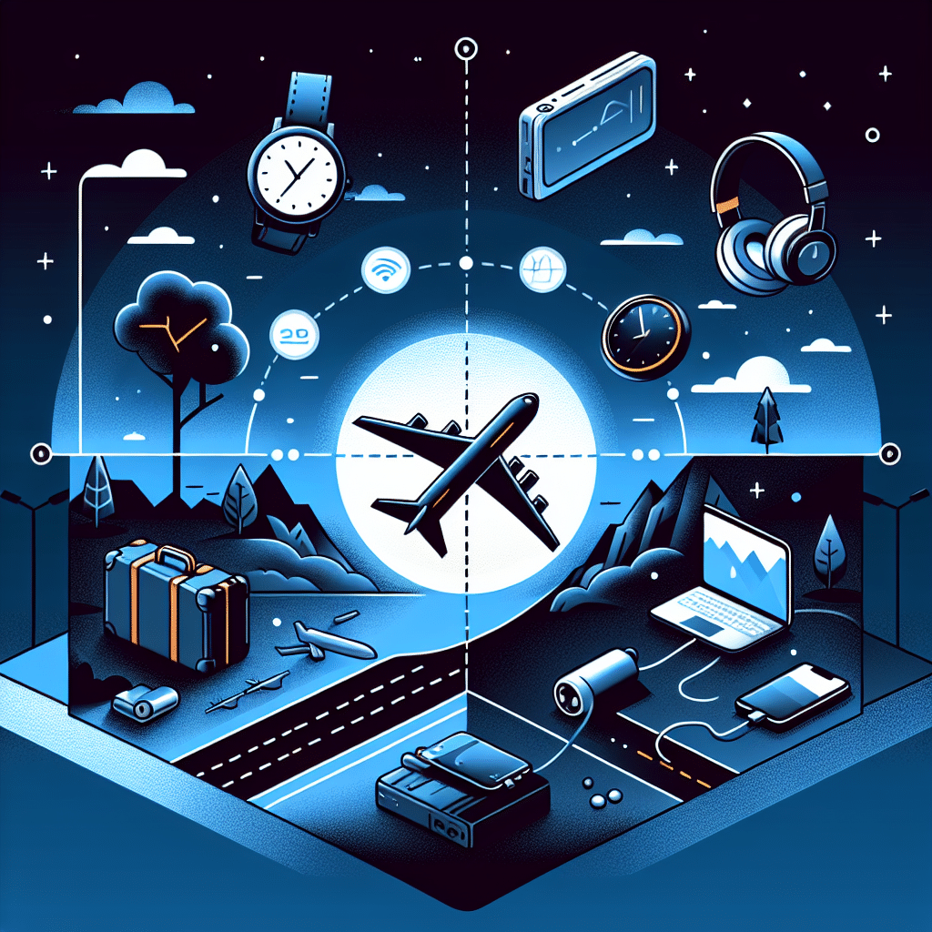 How gadgets help with jet lag
