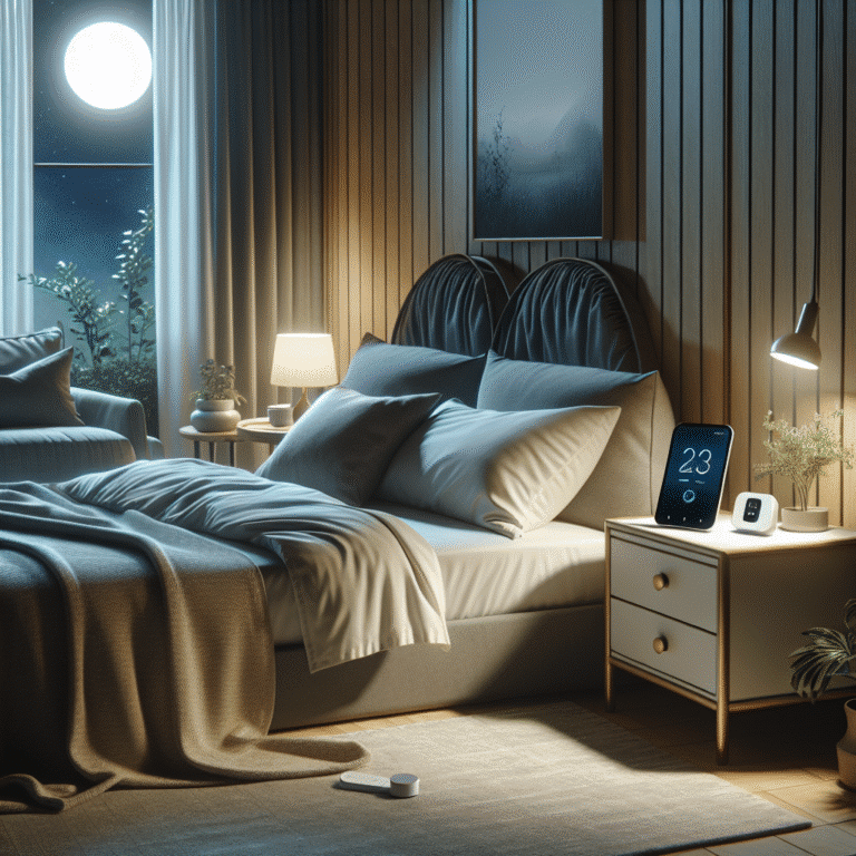 Sleep sensors for bedroom environment