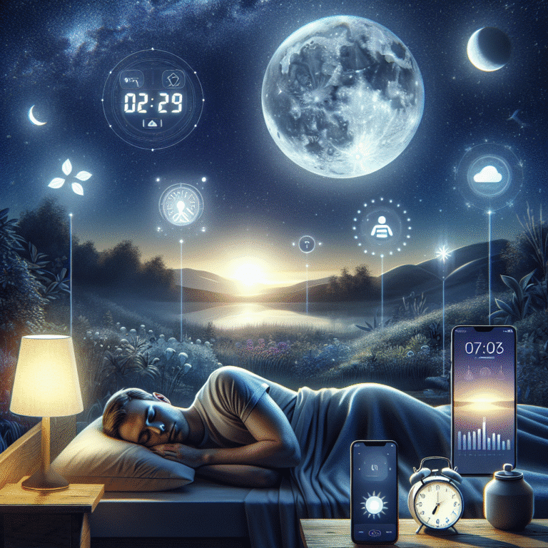 Using technology for healthy sleep cycles.