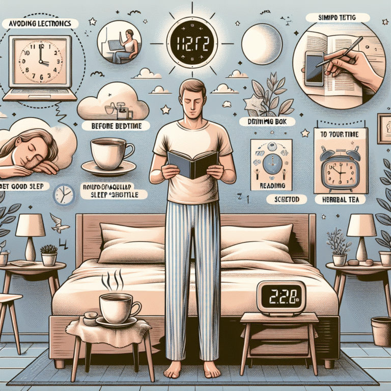 Sleep routine tips for adults