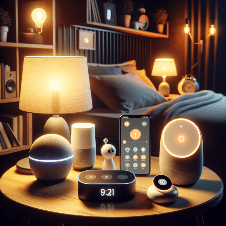 Smart home devices to manage bedtime routines