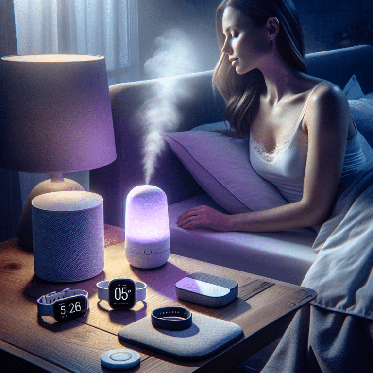 Relaxation techniques using sleep gadgets