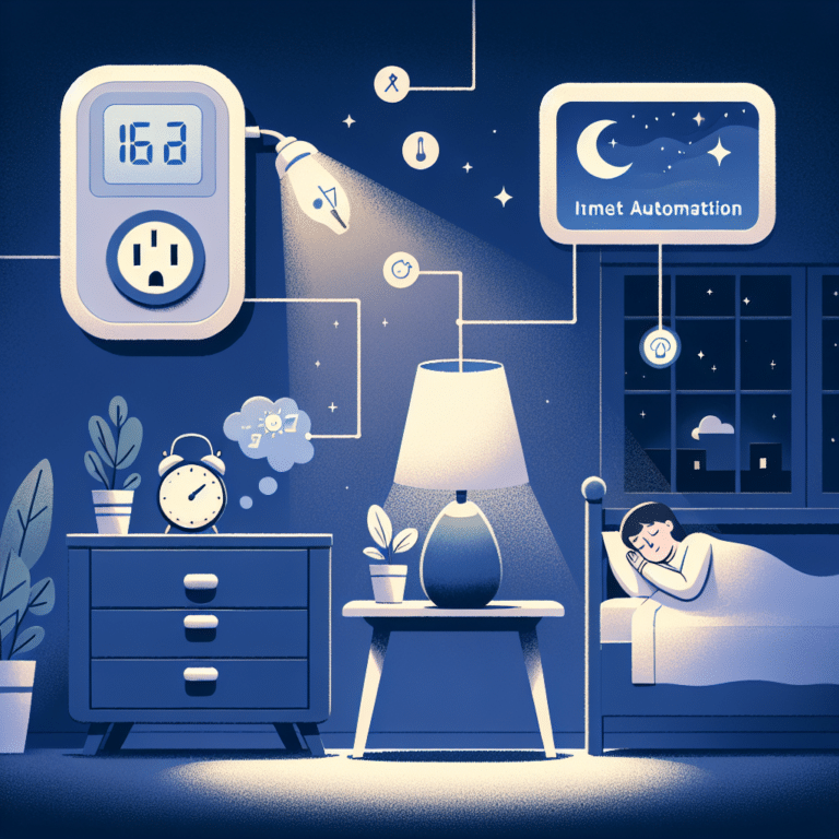 Using smart plugs for sleep automation