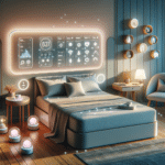 Sleep sensors for bedroom environment