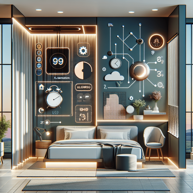 Smart home sleep automation gear