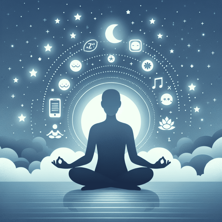 Using sleep apps for meditation