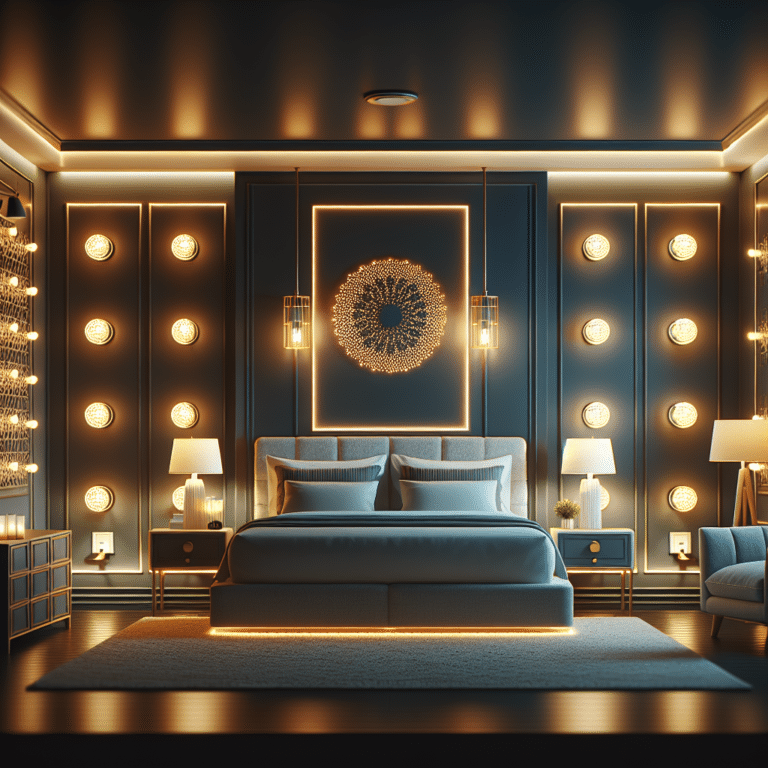 DIY smart lighting for bedroom